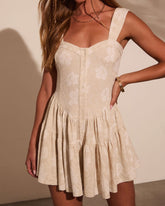 Boheme Bloom Jacquard Romper