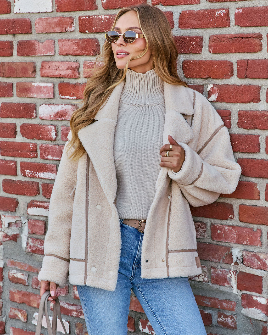 Umah Ribbed Mock Neck Sweater