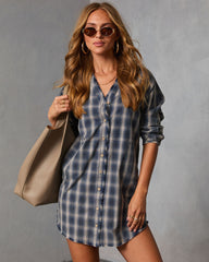 Gweyn Plaid Mini Dress