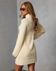 Jesiel Turtleneck Mini Sweater Dress