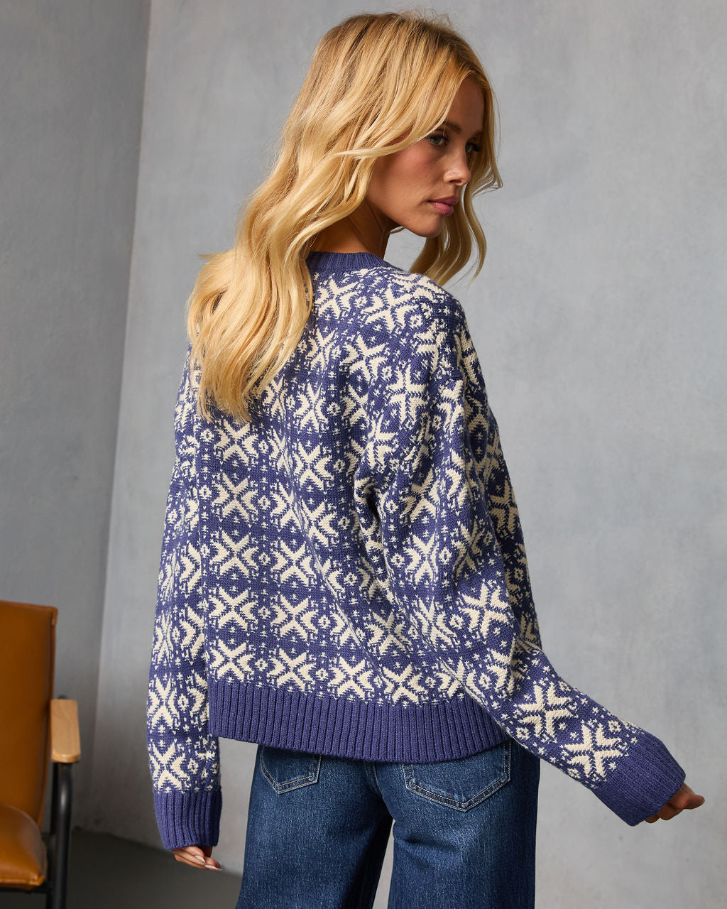 Quiet Hours Abstract Sweater