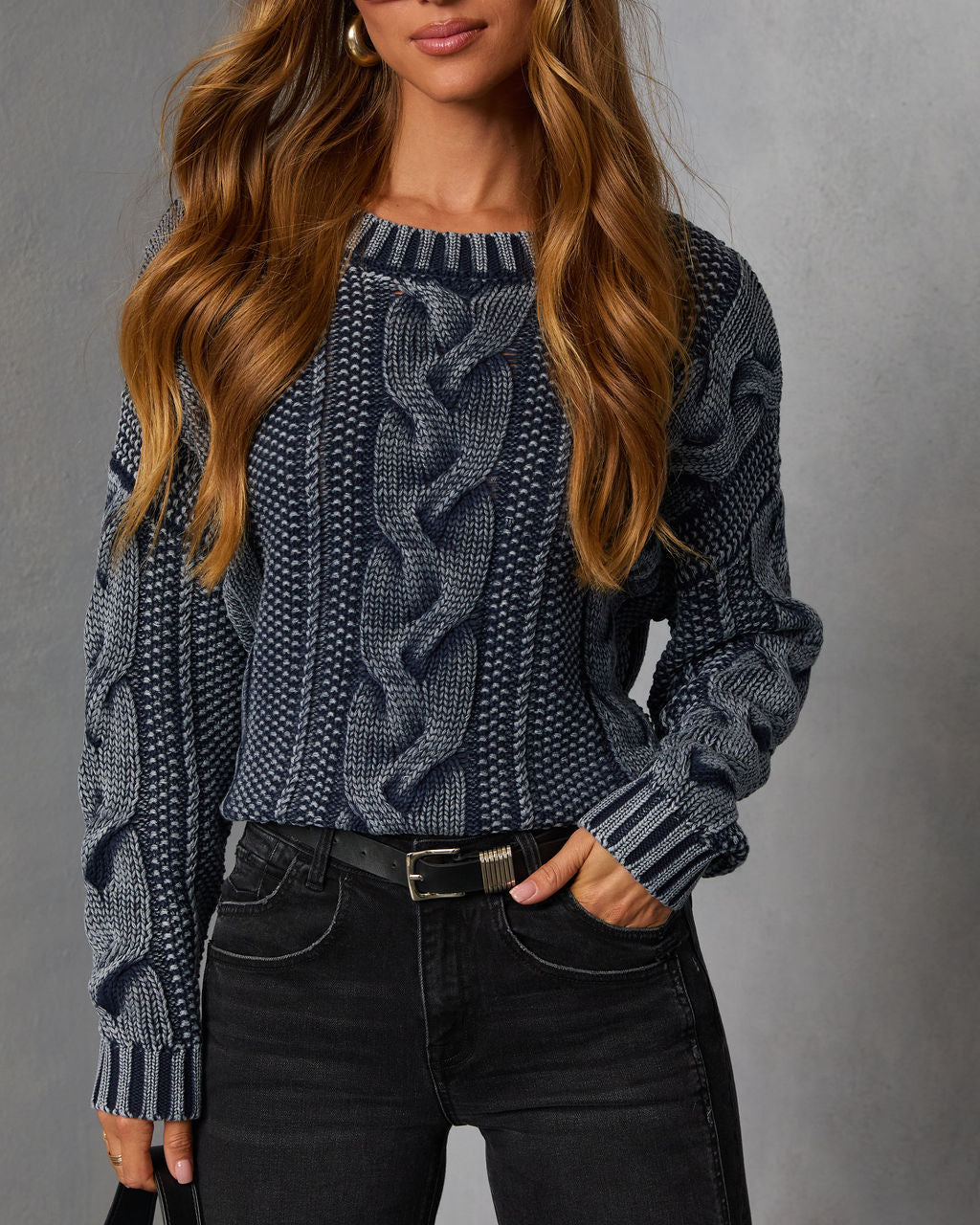 Annamarie Cable Knit Sweater
