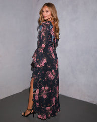 Chapel Glow Printed Maxi Dress