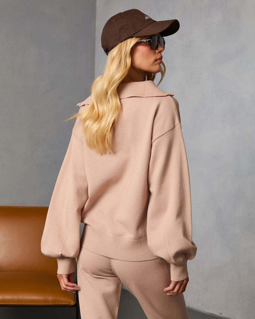 Elie Quarter Zip Sweater