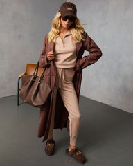 Elie Quarter Zip Sweater