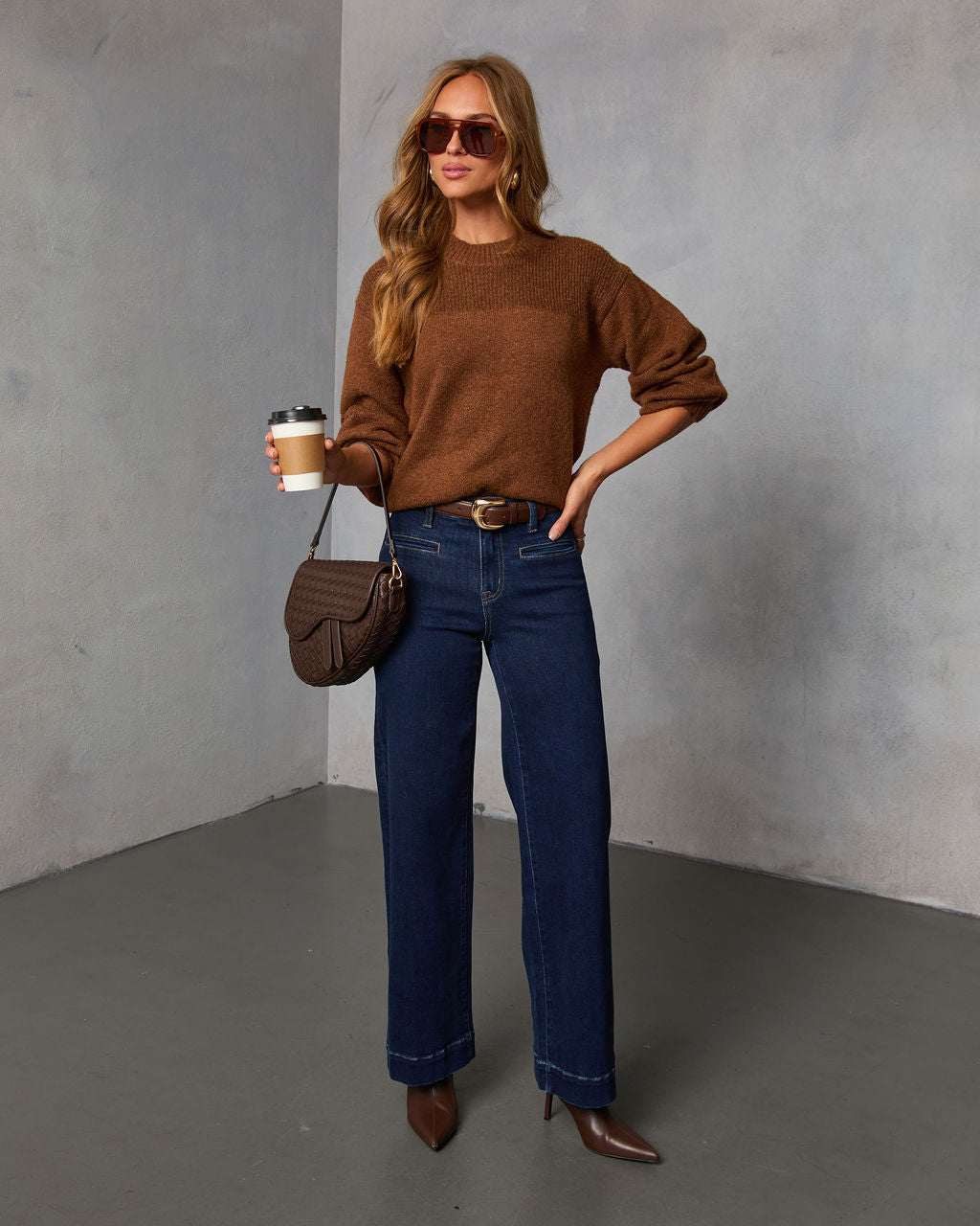 Alana Knit Pullover Sweater