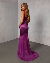 Emberline Fishtail Hem Maxi Dress