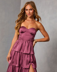 Whispered Yes Tiered Maxi Dress