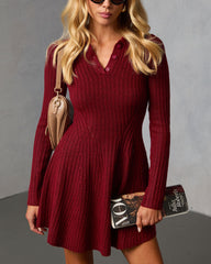 Cecilie Knit Mini Dress