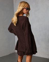 Nutmeg Nap Long Sleeve Cardigan Sweater