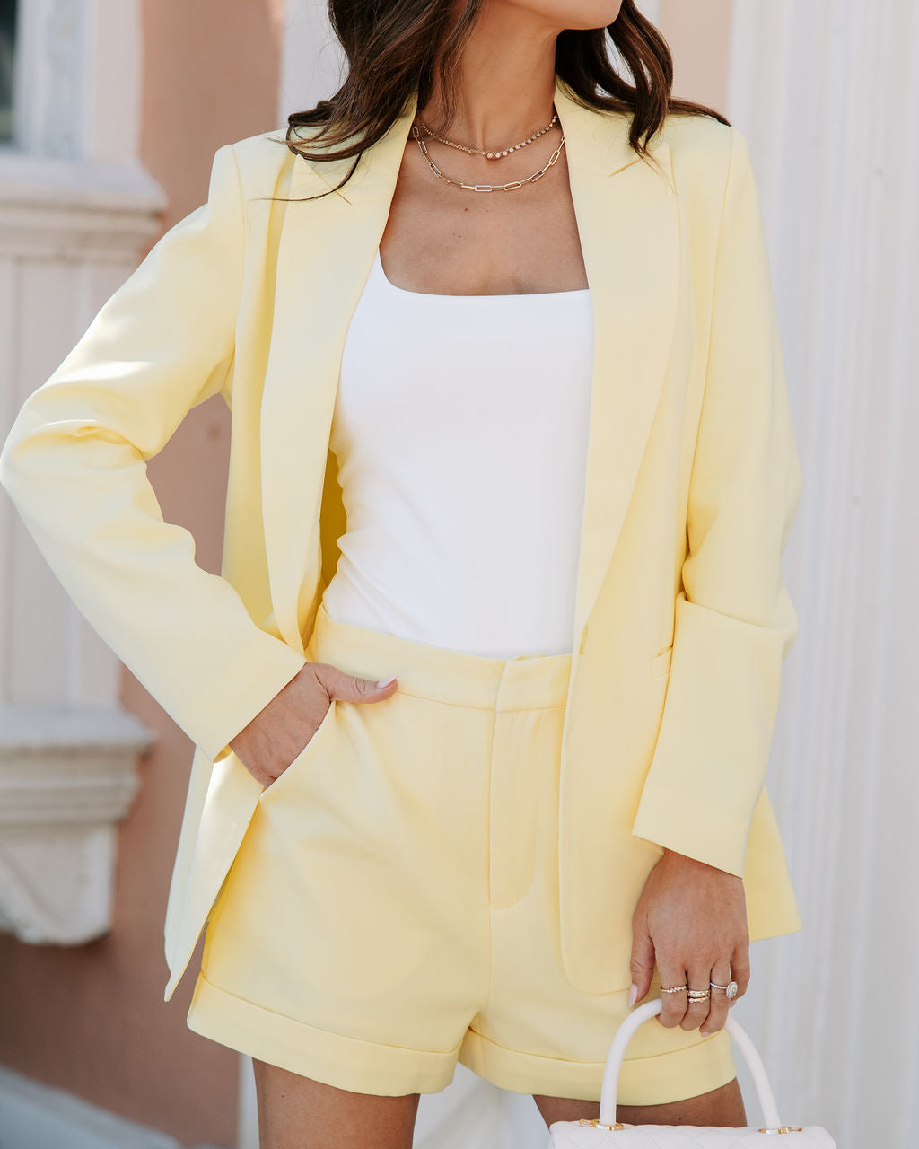 Standards Pocketed Tailored Shorts