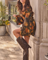 Brunelle Leather Foldover Boots