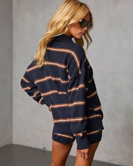 Nieves Striped Knit Top