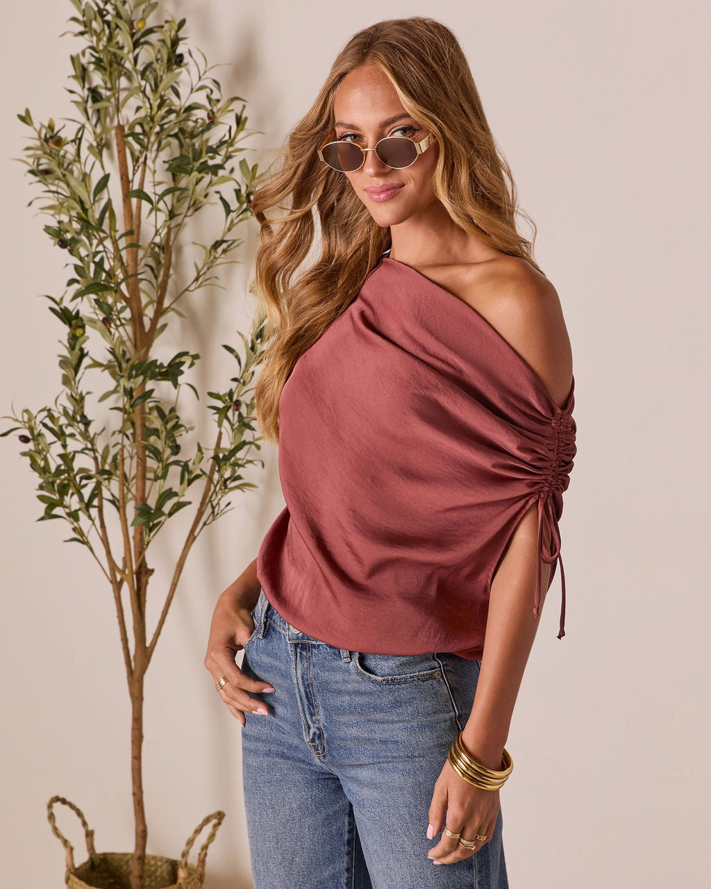 Roselynd Off The Shoulder Top