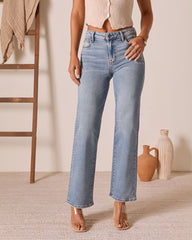 Adeina Super Stretch Straight Jeans