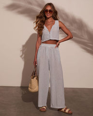 Perfect Streak Striped Crop Top