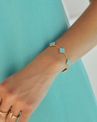 Miranna Clover Charm Bracelet