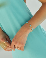 Miranna Clover Charm Bracelet