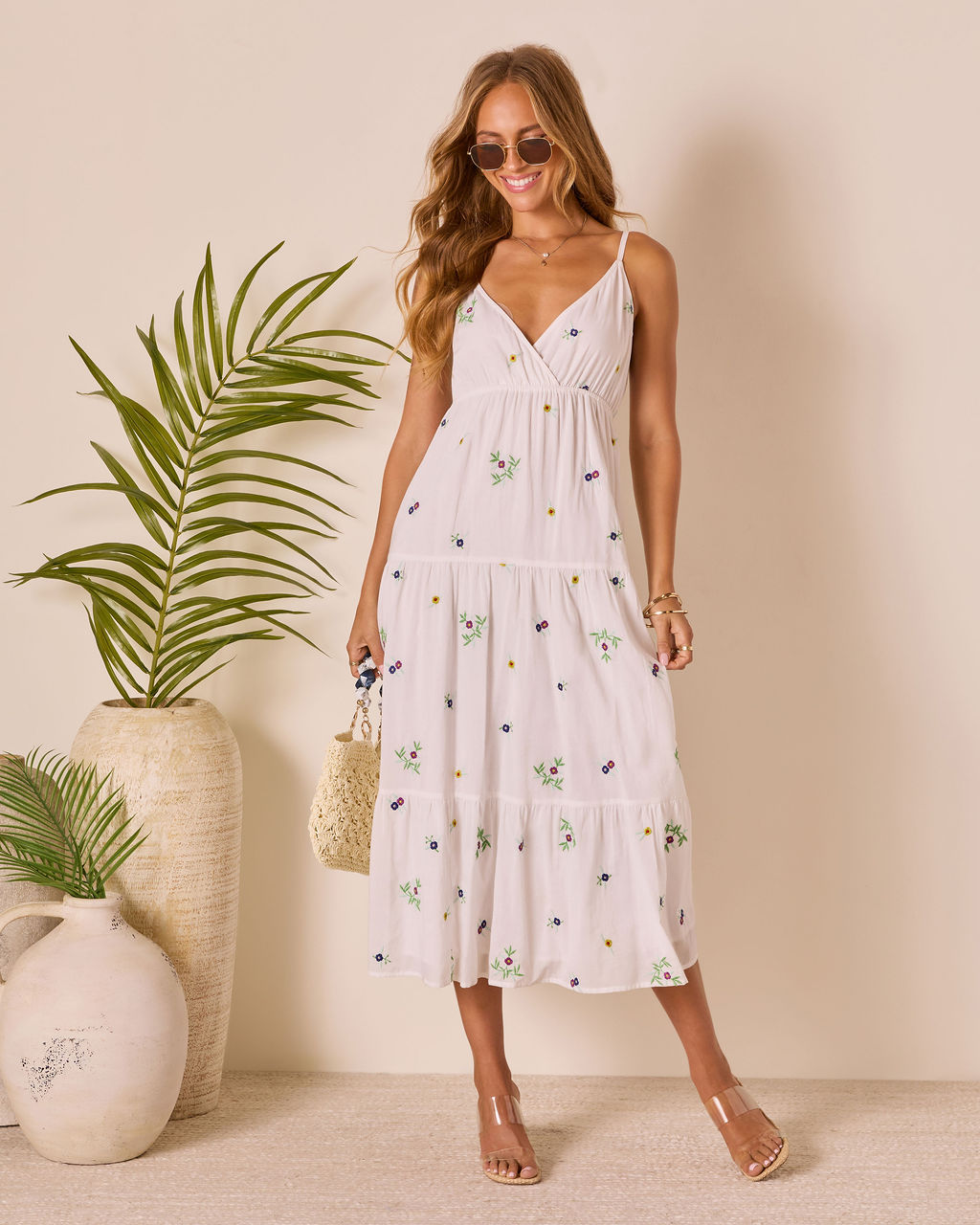 Sea Song Floral Maxi Dress