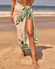 Bare Tide Tropical Print Sarong