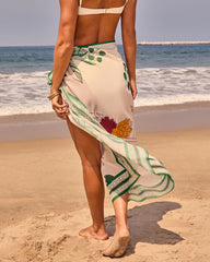 Bare Tide Tropical Print Sarong