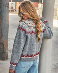 Meadow View Abstract Cardigan