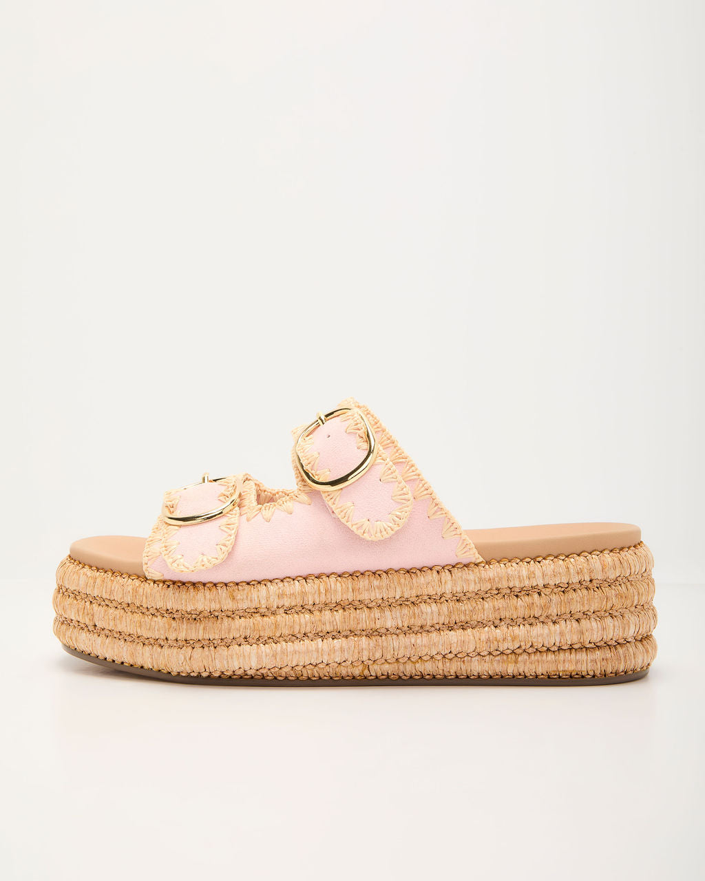 Heidi Woven Platform Sandals