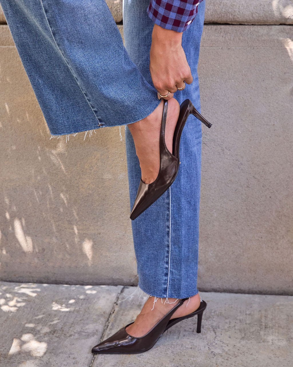 Isaline Leopard Slingback Heels