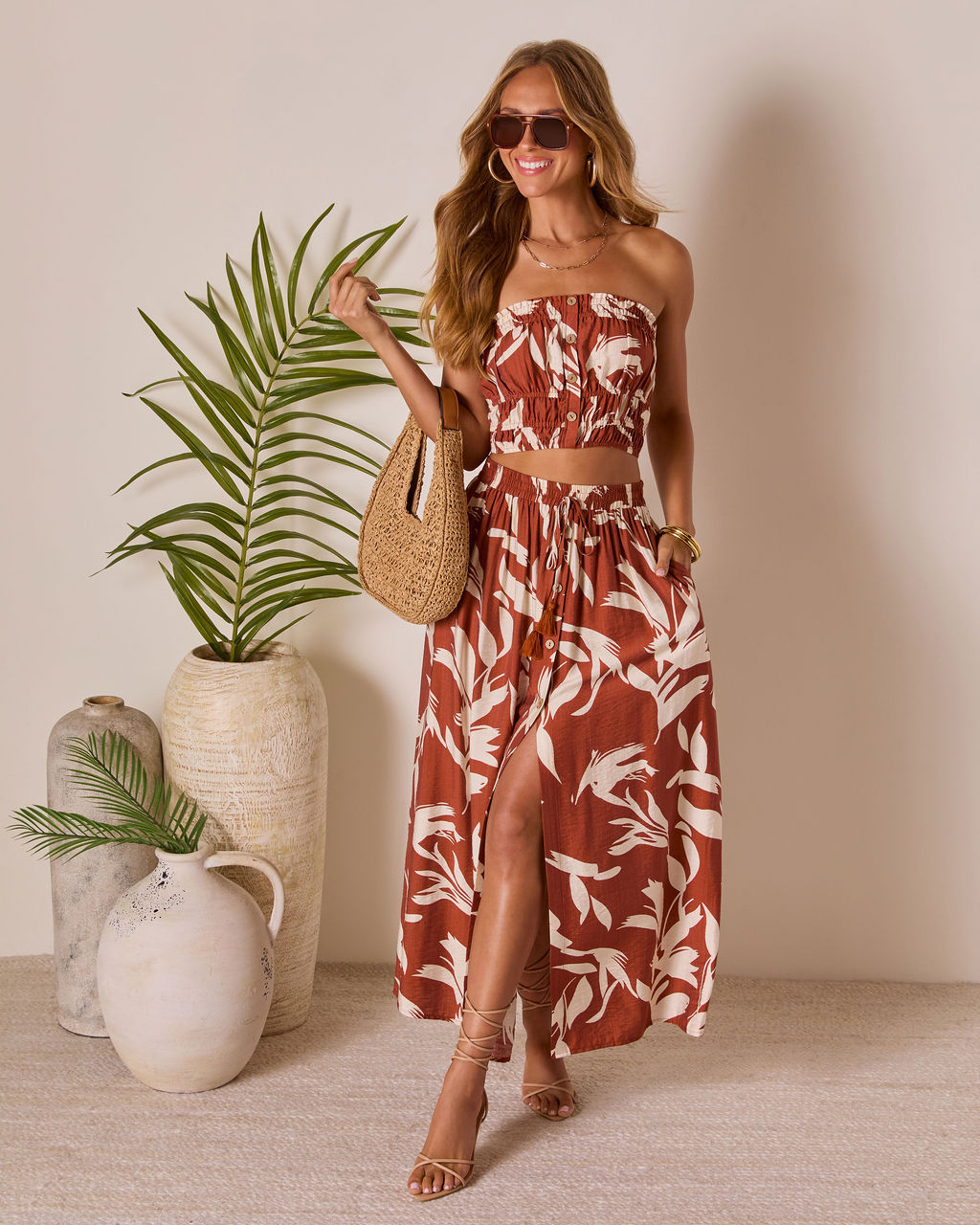 Roslina Strapless Top