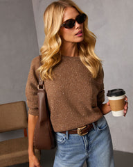 Low Sun Relaxed Crew Neck Sweater