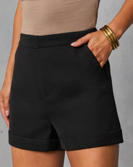 Standards Pocketed Tailored Shorts