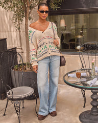 Rowan Grace Stretch Wide Leg Jeans