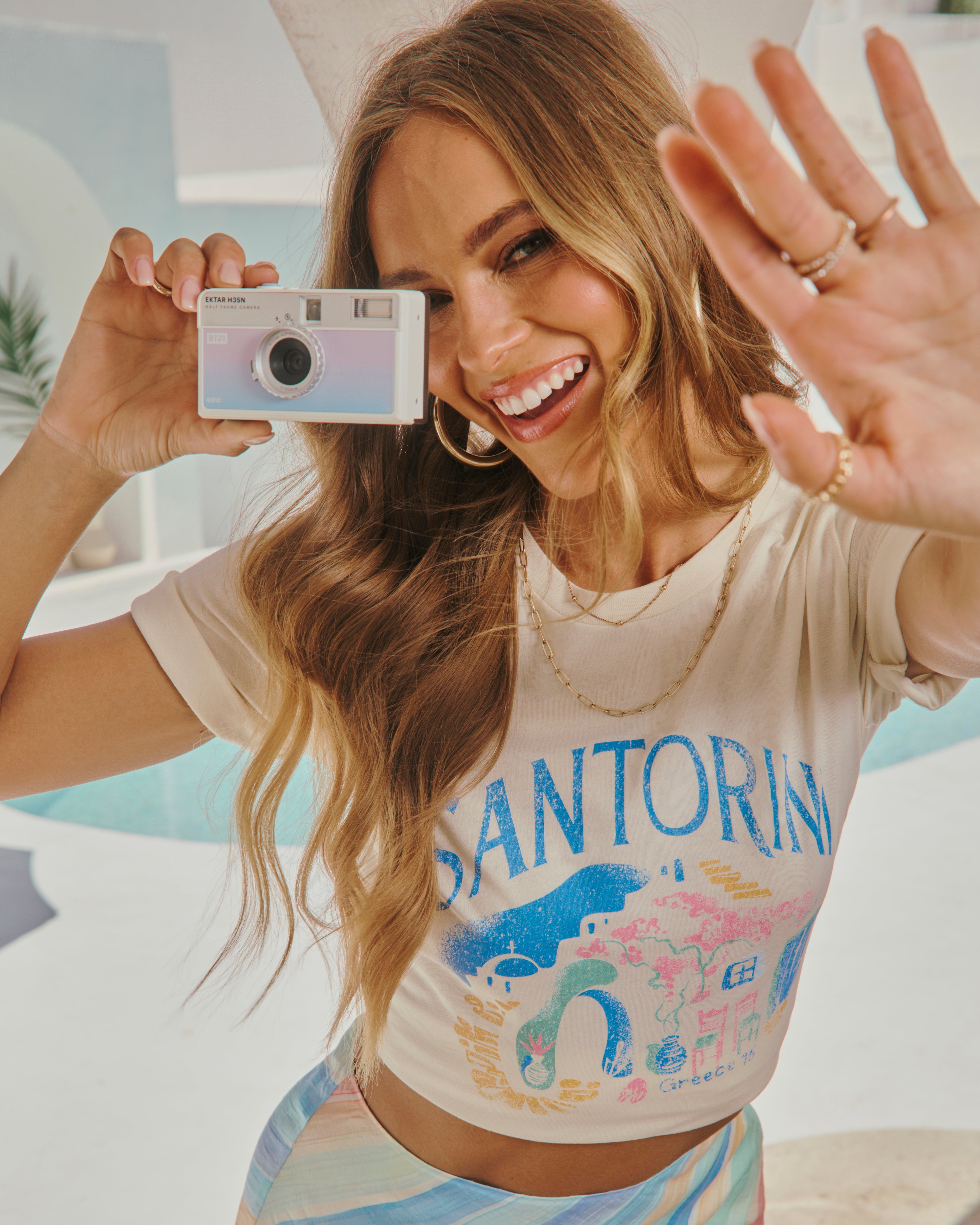 Santorini Short Sleeve Graphic Tee