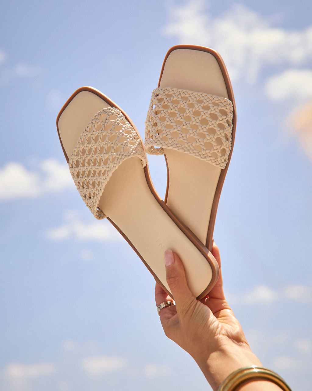 Warren Crochet Flat Sandals