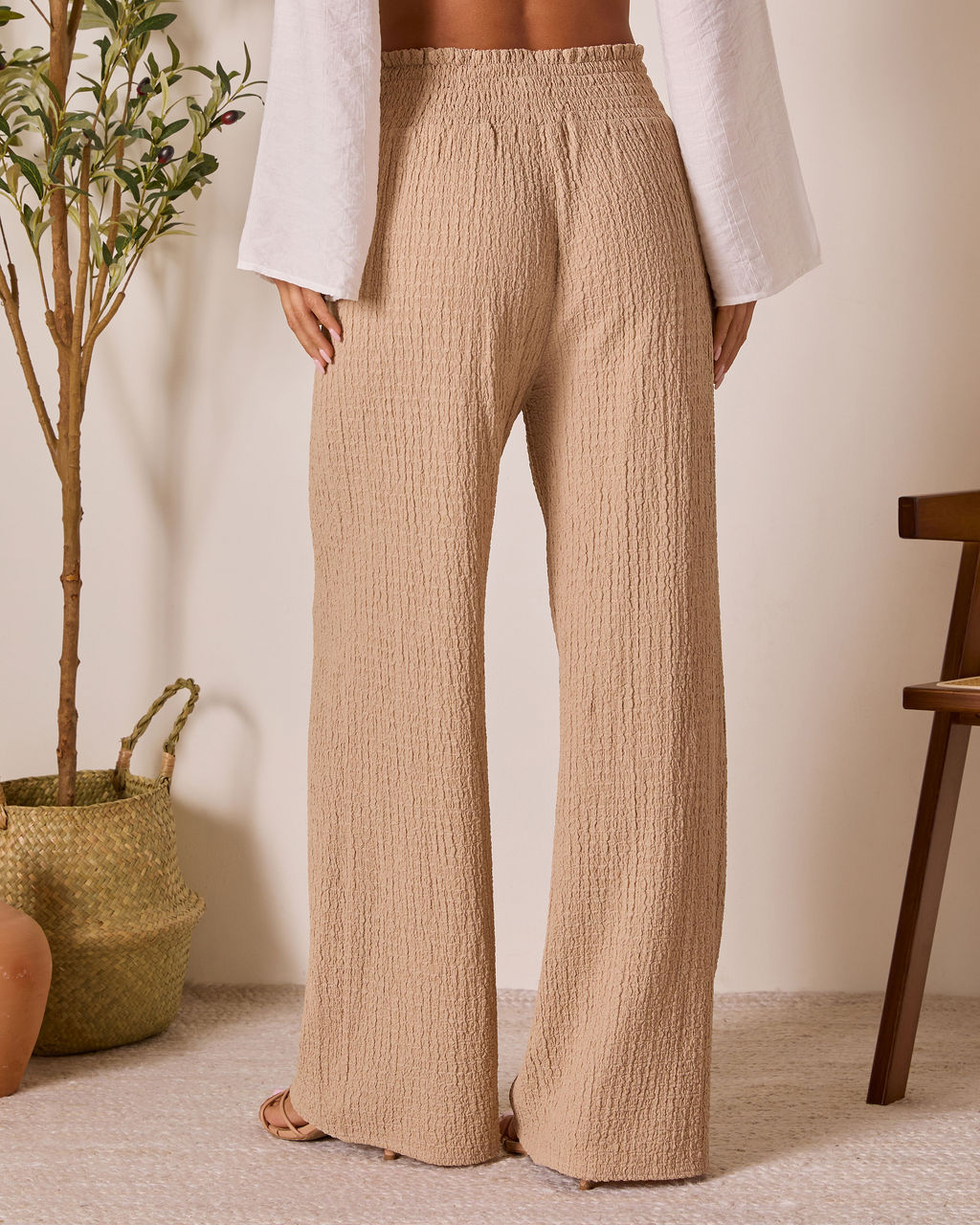 Magen Relaxed Wide Leg Pants