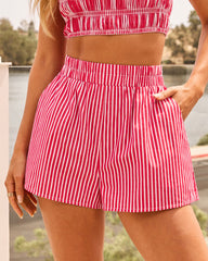 Dune Drifter Contrast Stripe Shorts