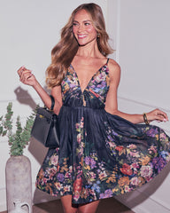 Kalinah Fit And Flare Mini Dress