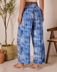 Loulen Striped Tie Dye Pants