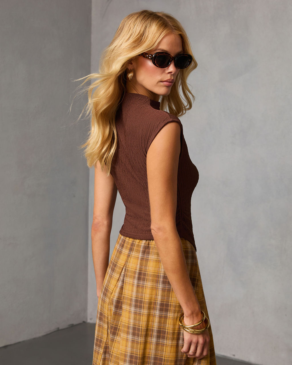 Atina Asymmetric Hem Top