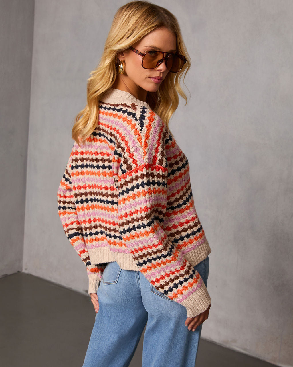 Before the Chill Abstract Cardigan