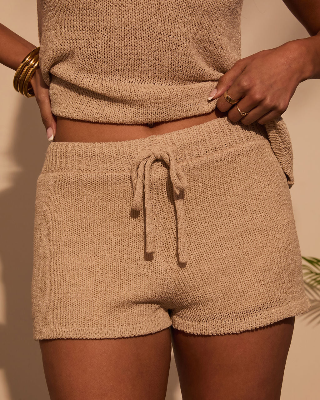 Laguna Knit Drawstring Shorts