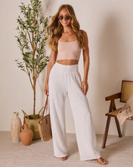 Magen Relaxed Wide Leg Pants