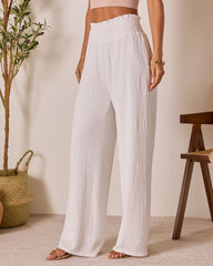 Magen Relaxed Wide Leg Pants