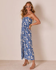 Remiah Cinched Front Maxi Dress