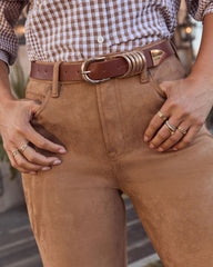 Greer Stacked Buckle Belt