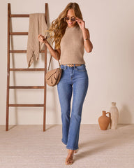 Liliah Cropped Knit Tank