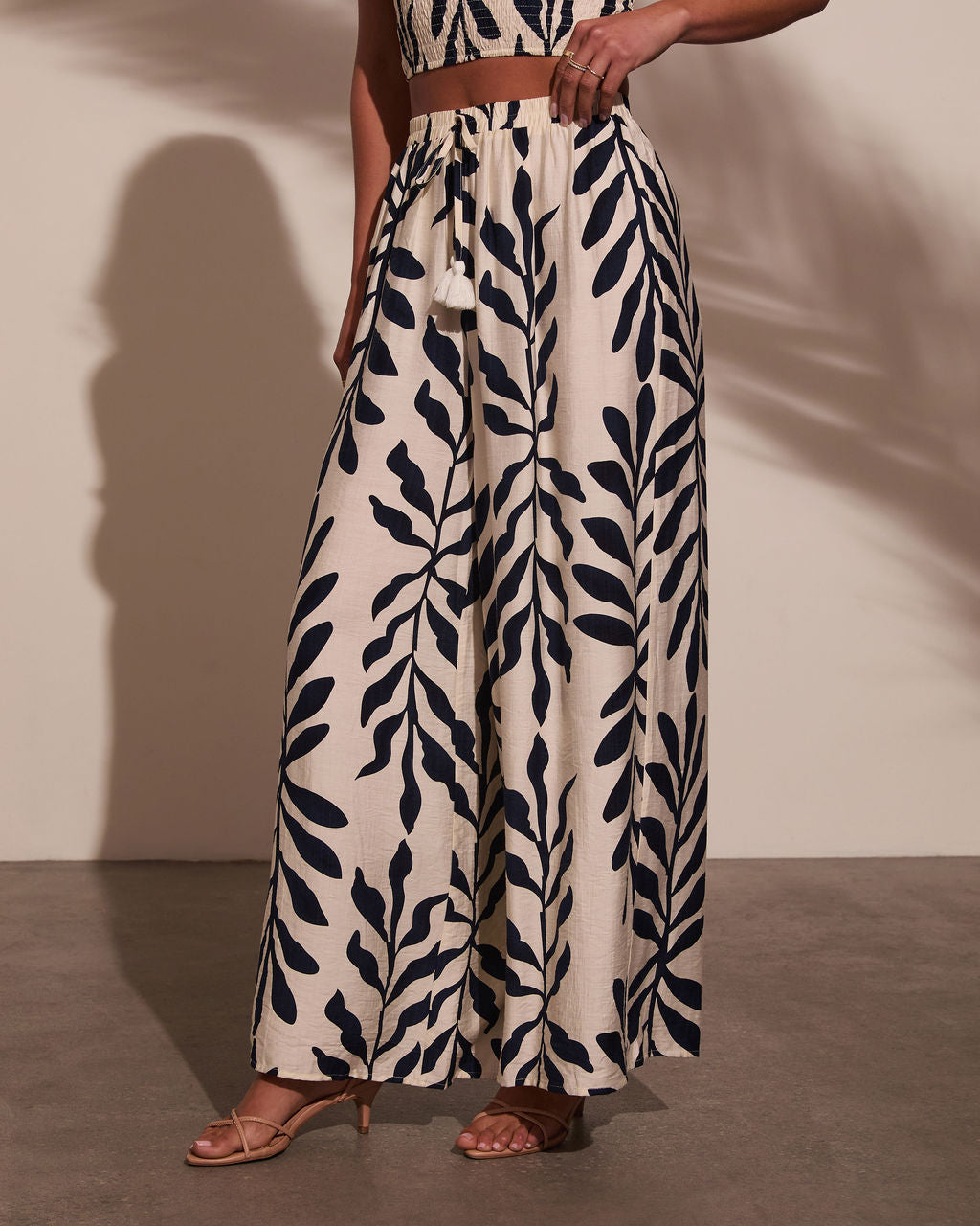 Sol Escape Tropical Drawstring Pants