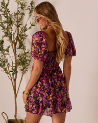 Chasing Dawn Babydoll Mini Dress