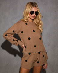 Perfect Spot Knit Polka Dot Sweater