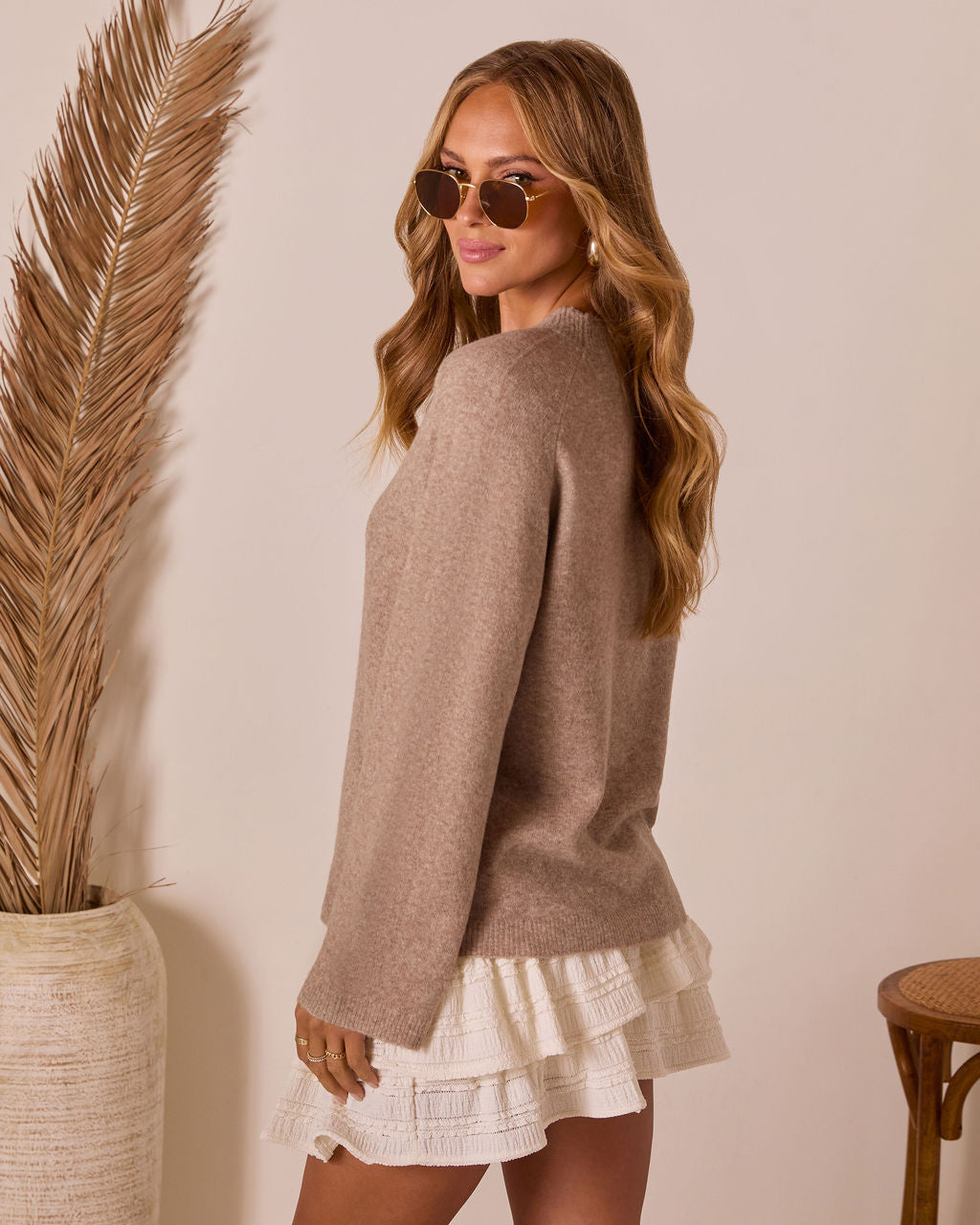 Zelina Crew Neck Sweater